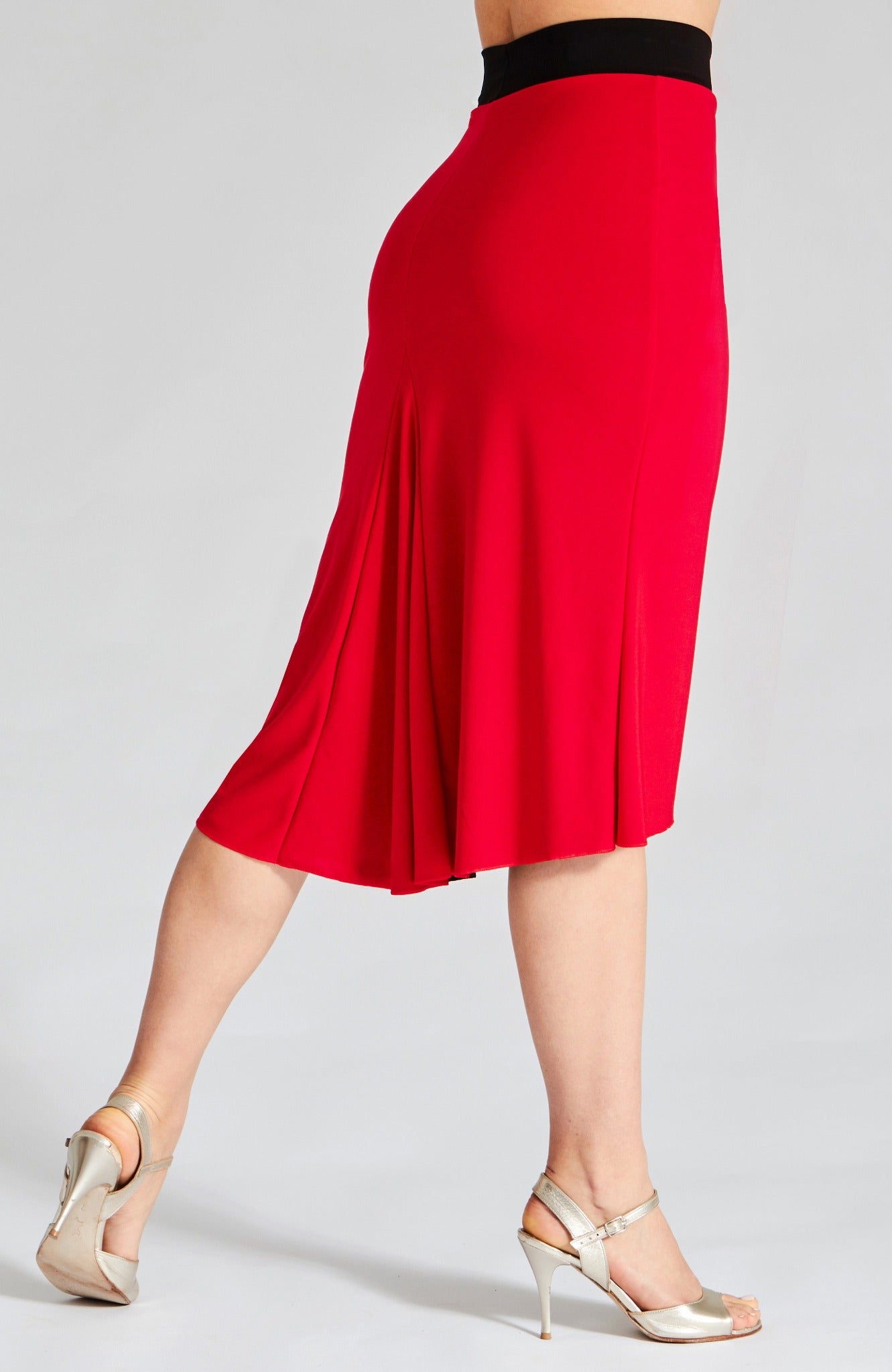 red argentine tango skirt