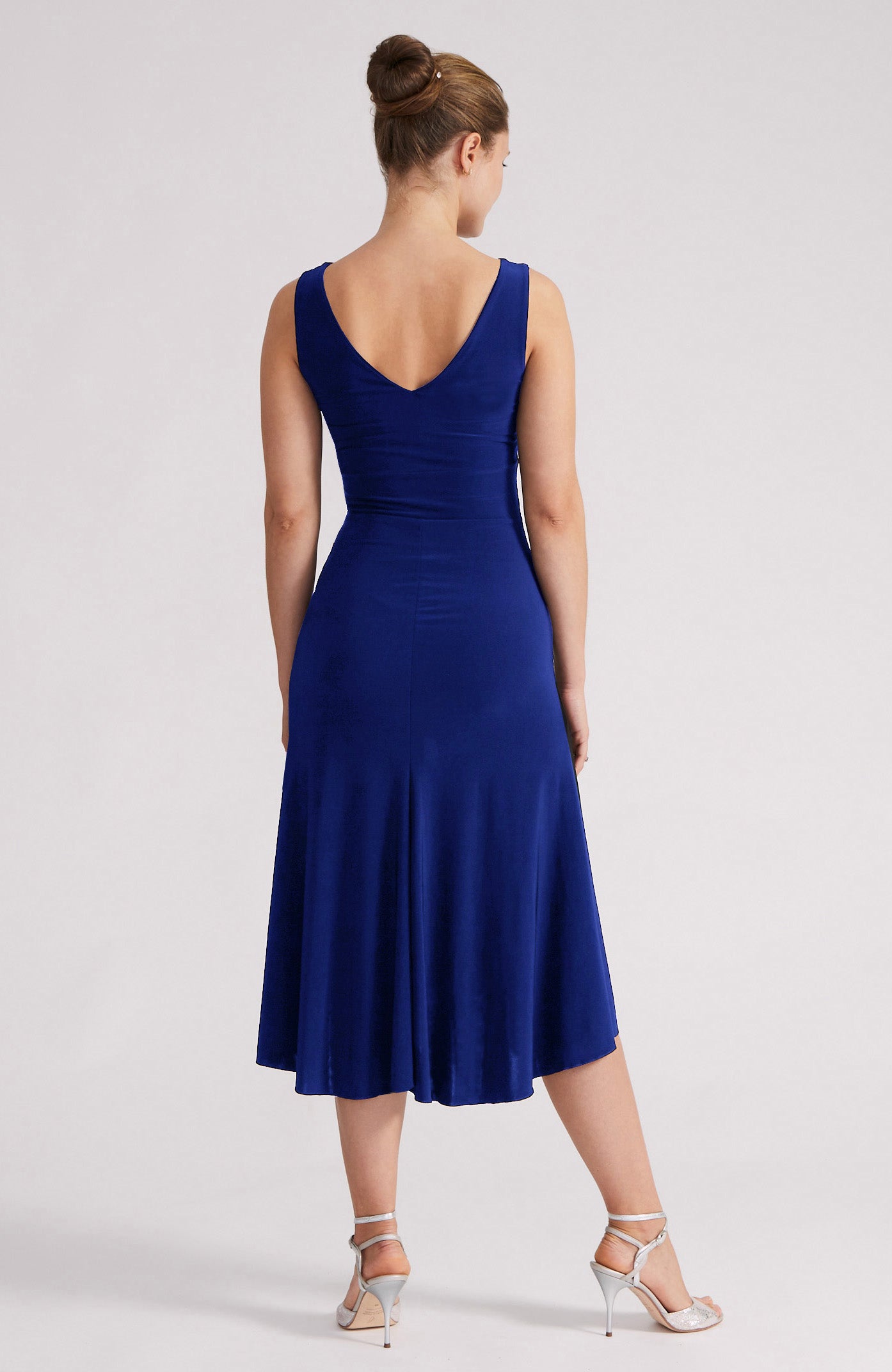 CARLA - Königsblaues argentinisches Tangokleid