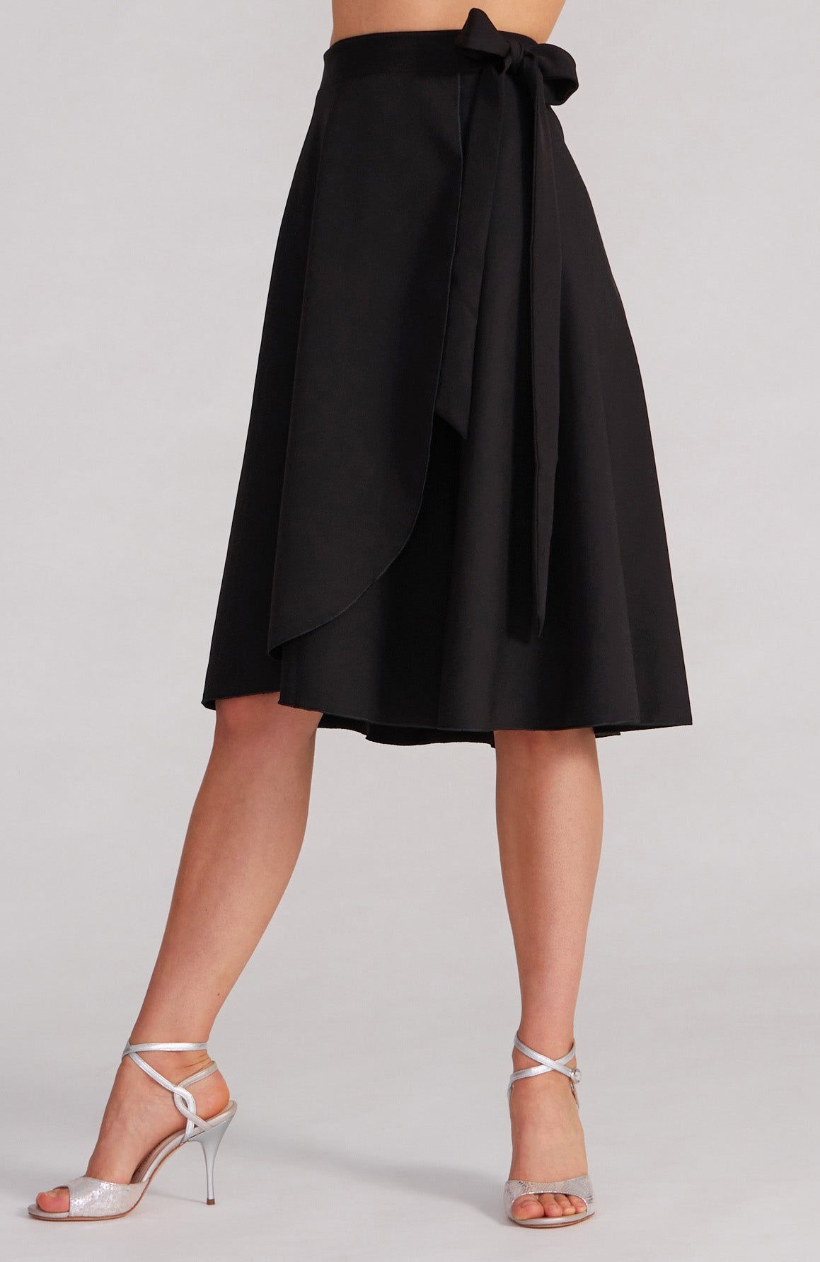 argentine tango skirt in black