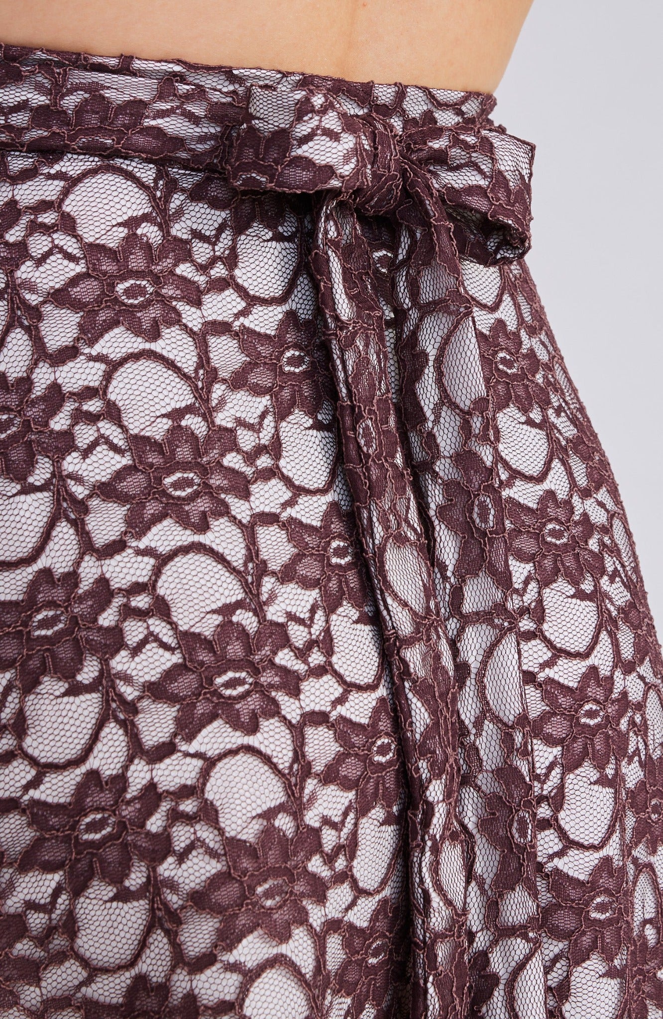 chocolate brown lace
