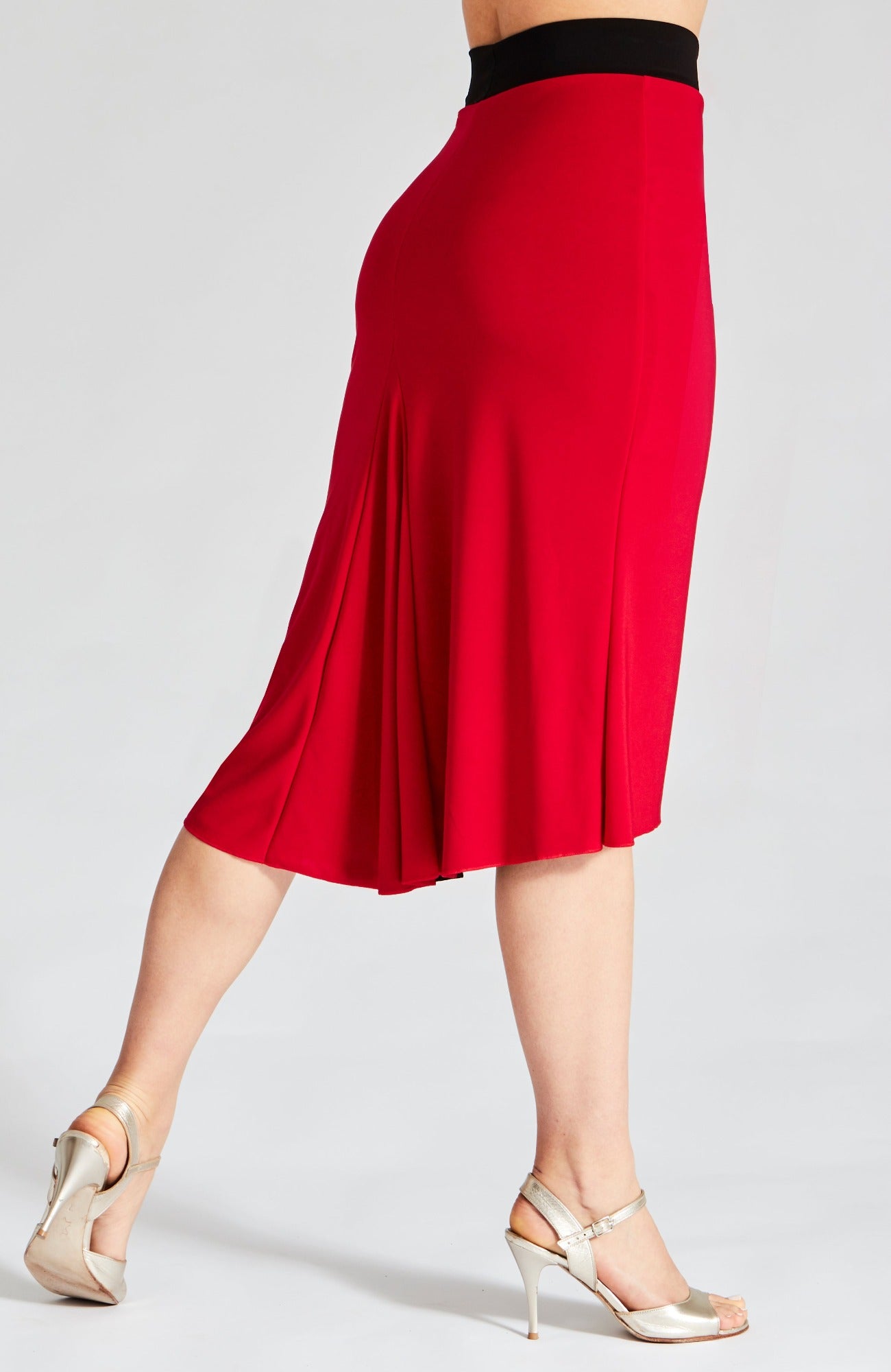 tango skirt reversible in red and black