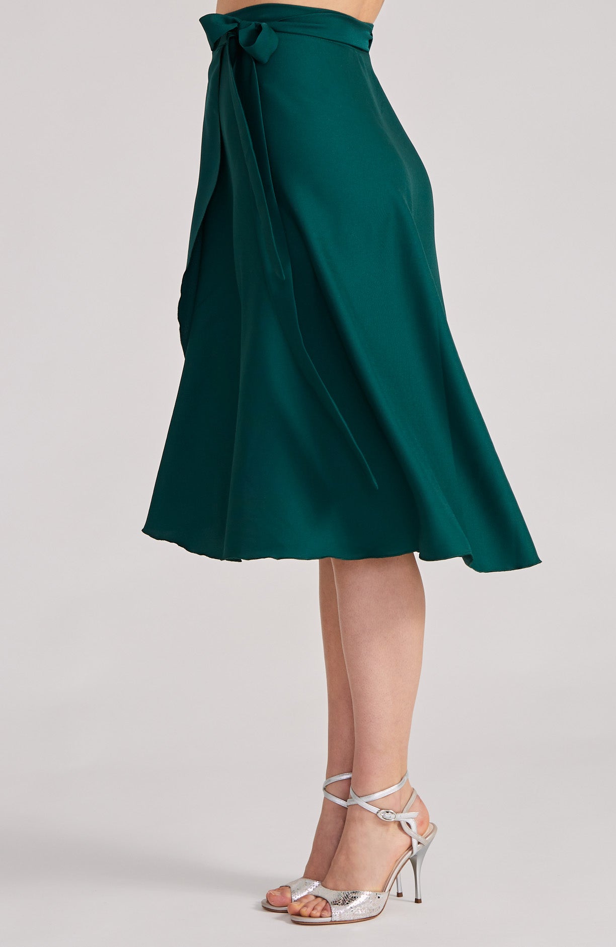 green argentine tango skirt