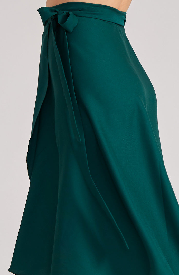 green argentine tango skirt