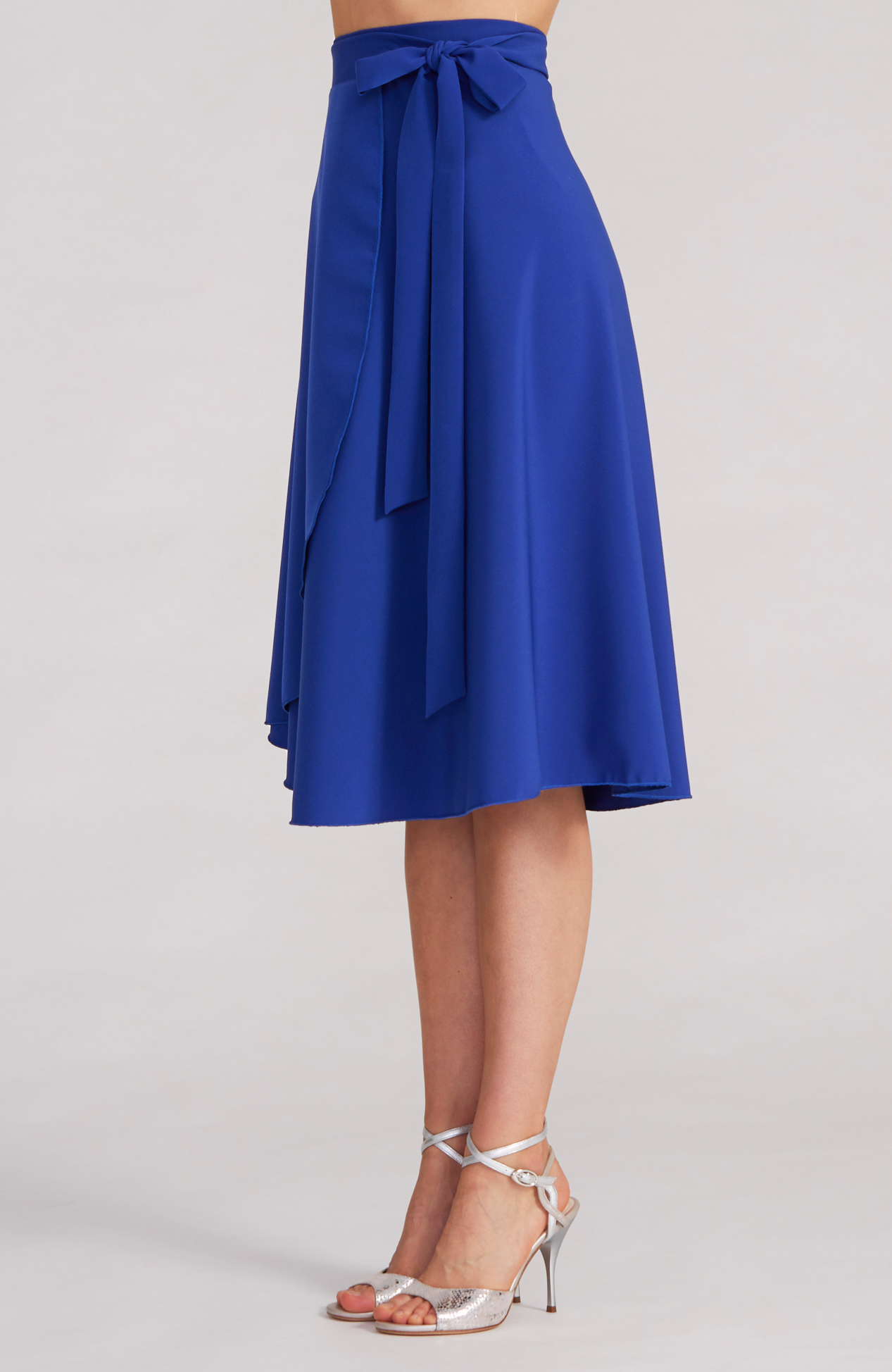 COCO - Royal Blue Wrap Skirt