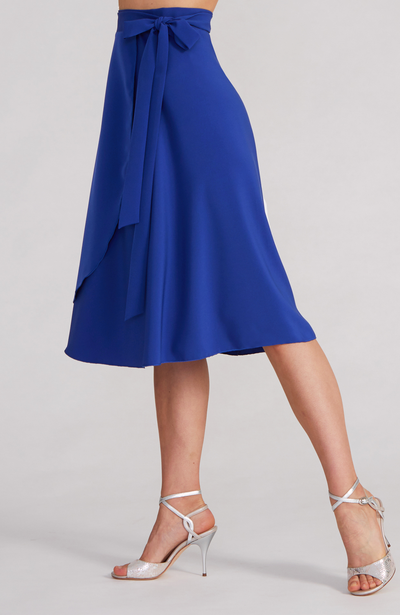 Wrap Skirt in Royal Blue 